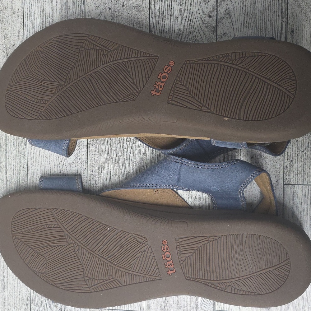 Taos Footwear Slate Blue Sandals - Picture 4 of 4